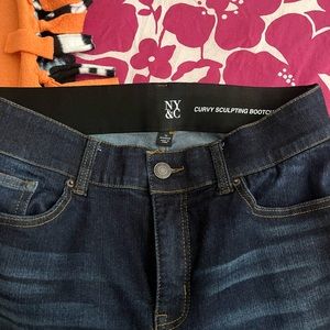NY & Co Curvy Bootcut Jeans